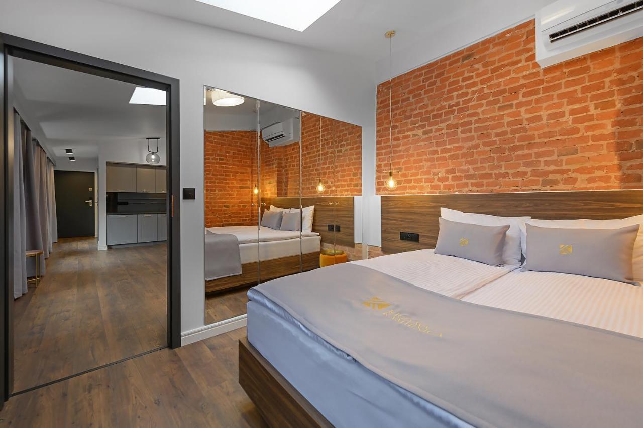 Aparthotel Krzywa Kamienica Lodž Exteriér fotografie